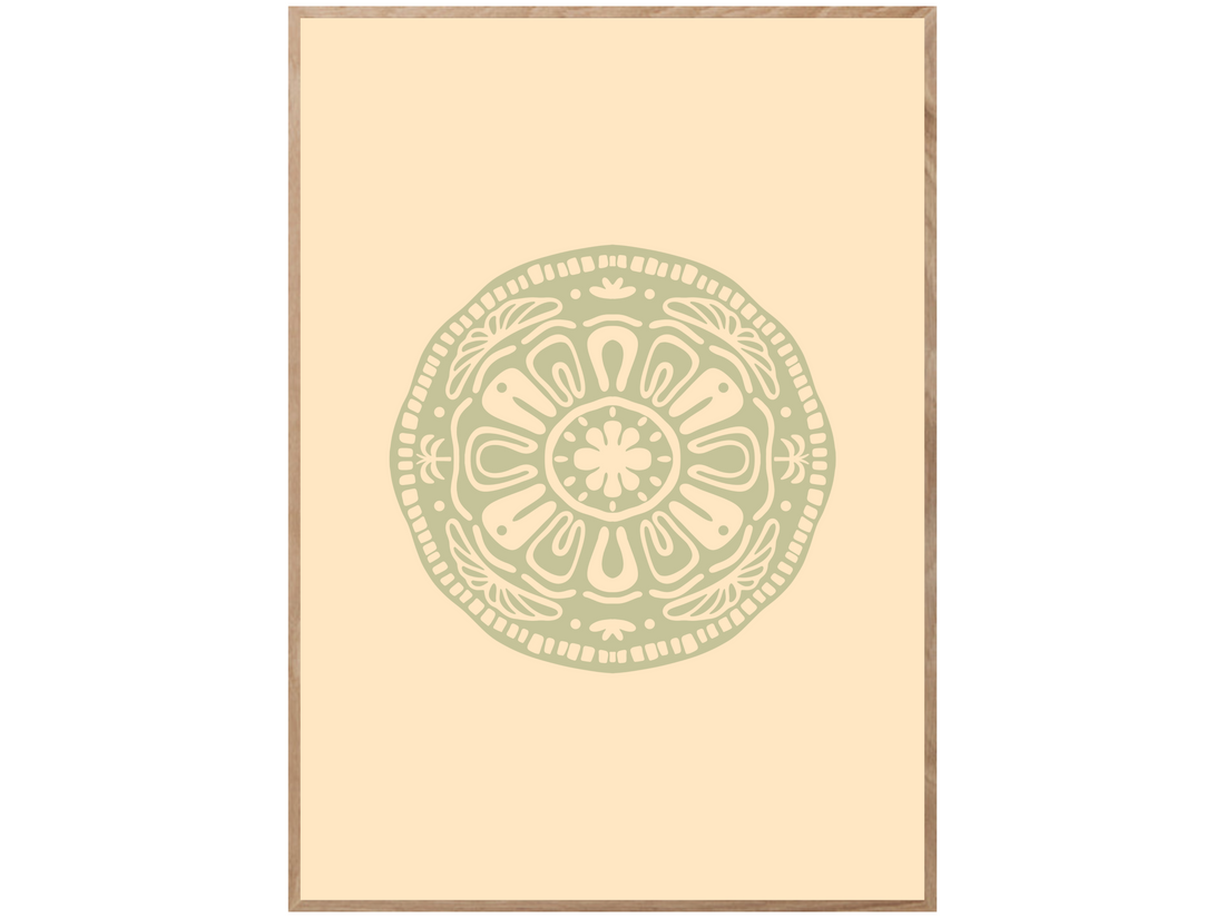 SURF GEOMETRIC POSTER