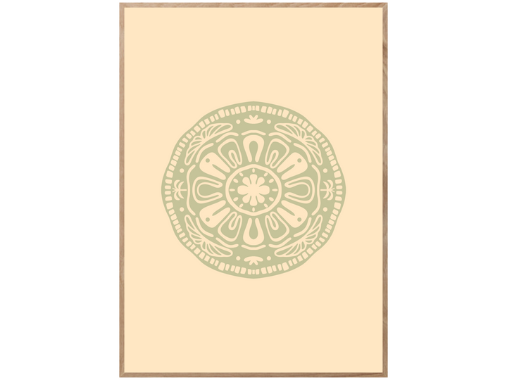 SURF GEOMETRIC POSTER