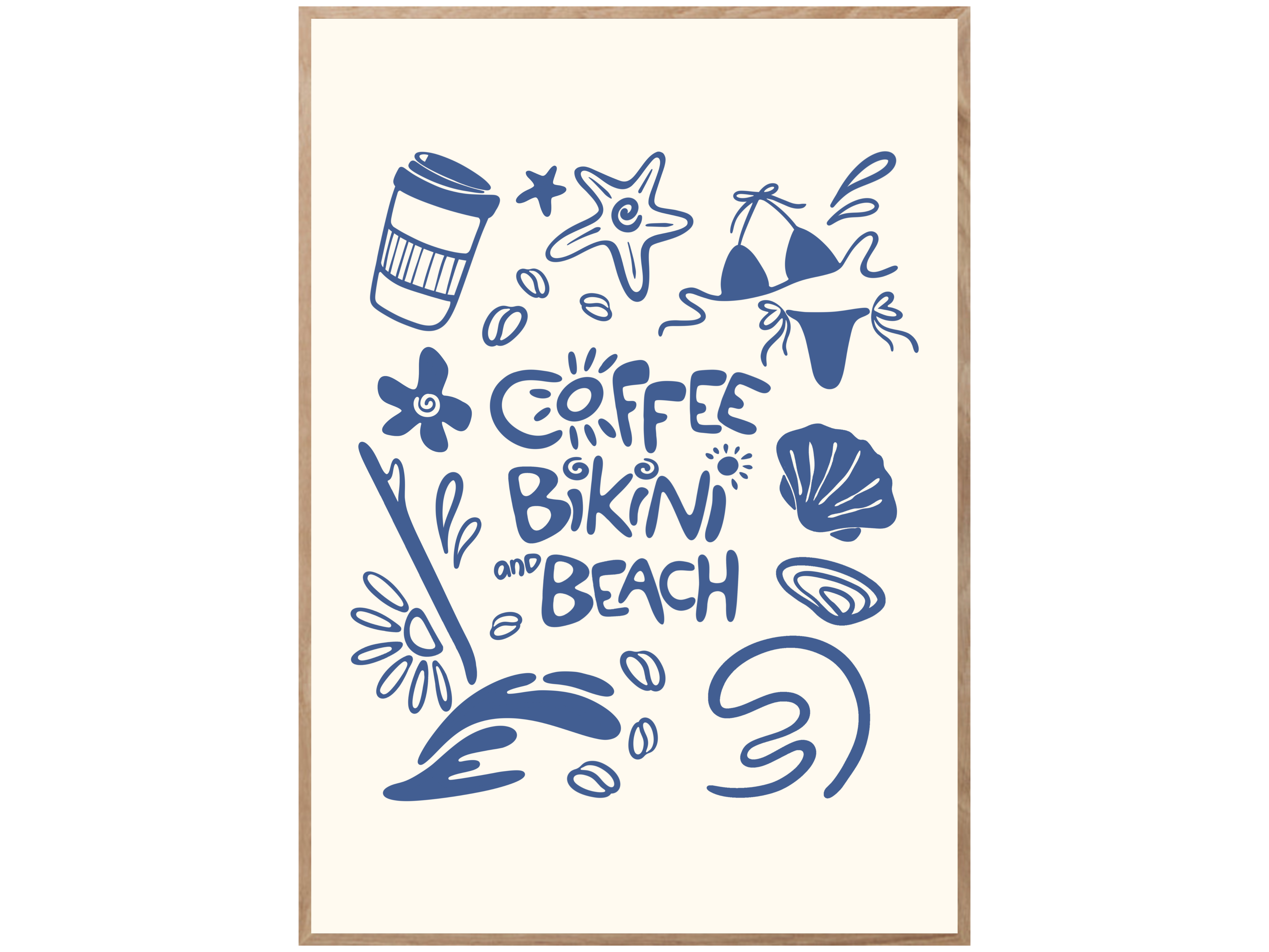 COFFEE BIKINI POSTER