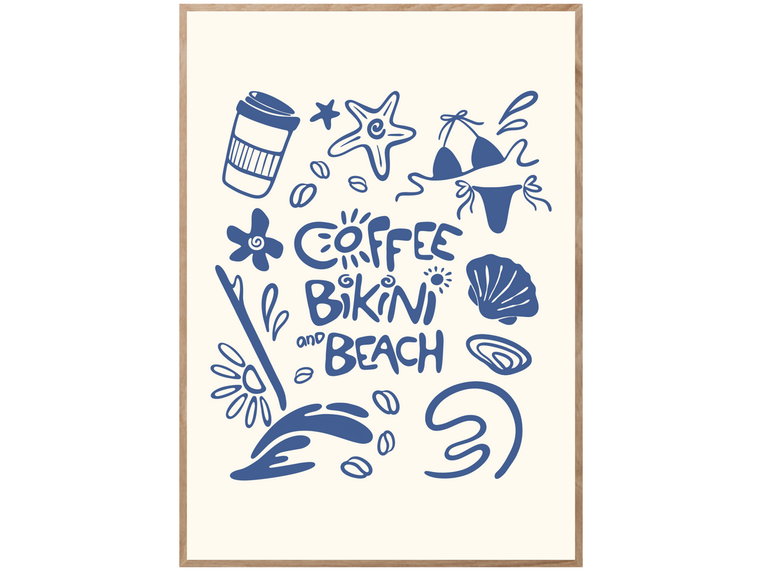 COFFEE BIKINI POSTER