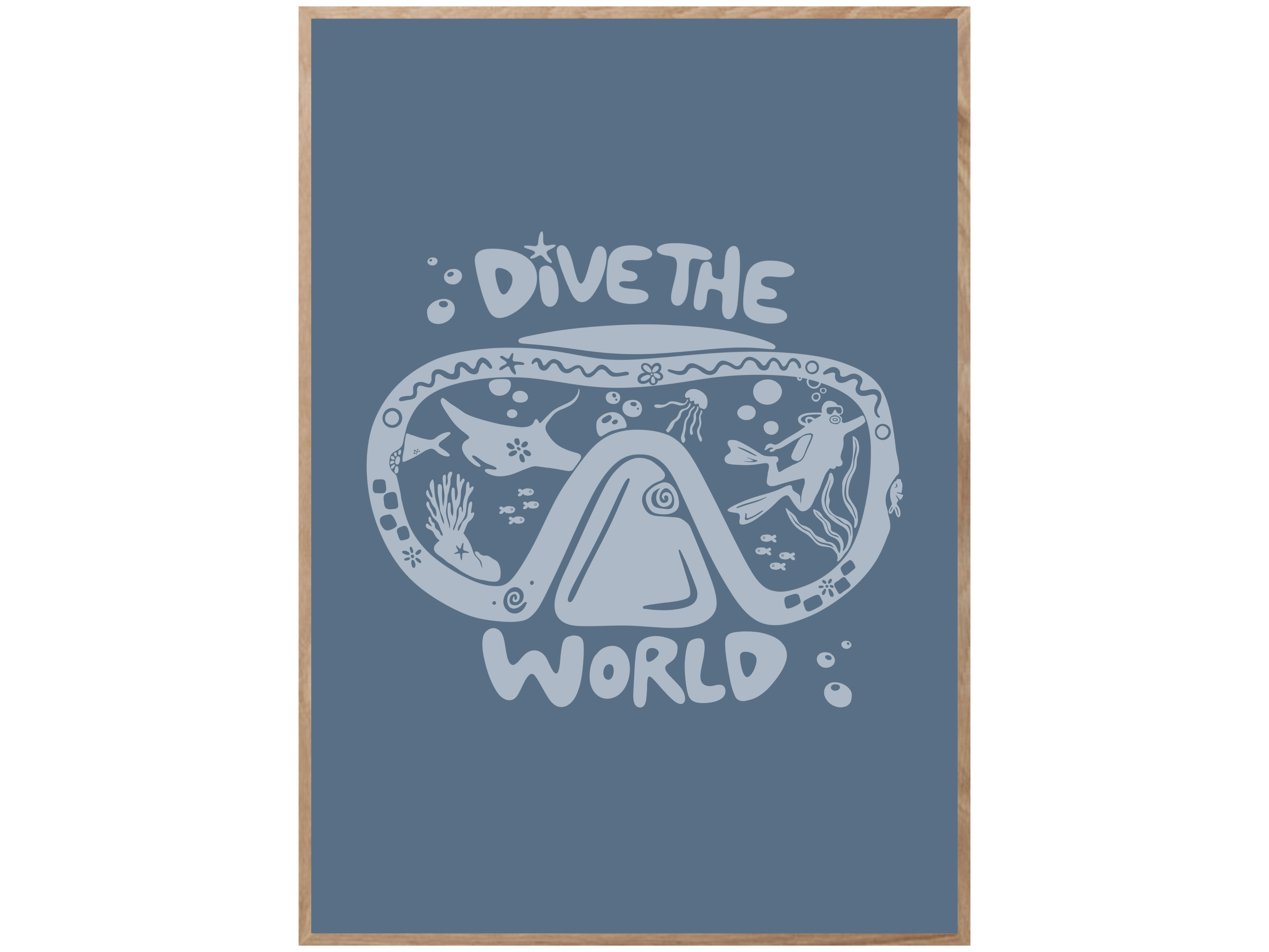 DIVE THE WORLD POSTER