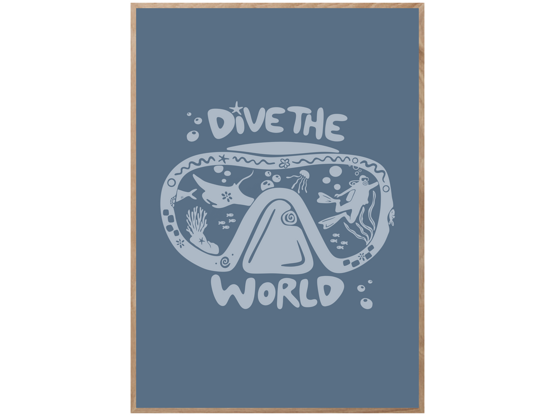 DIVE THE WORLD POSTER