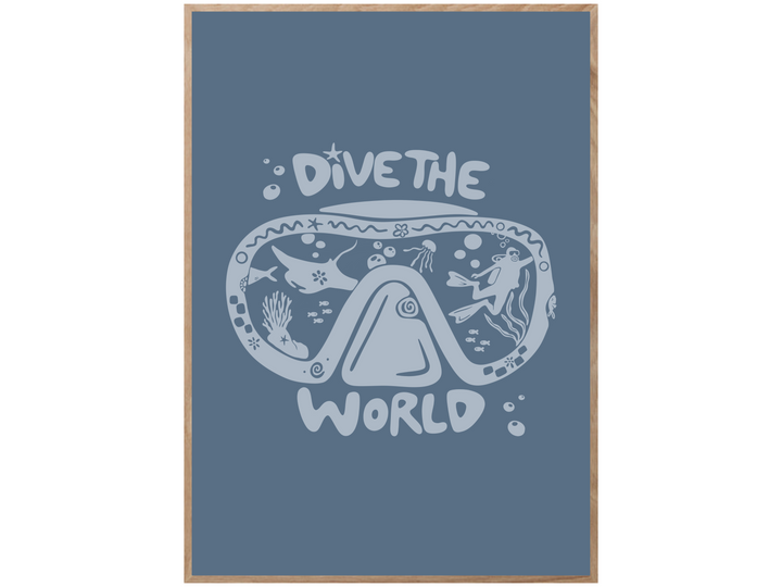 DIVE THE WORLD POSTER