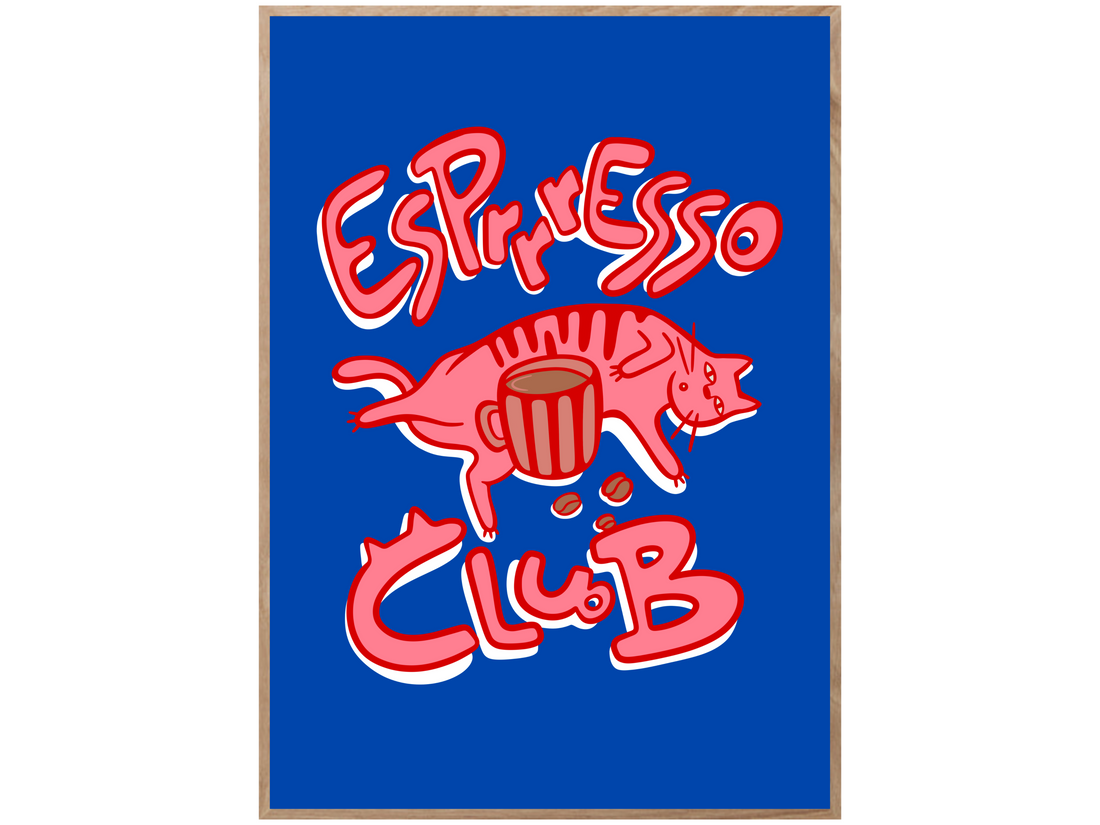 ESPRESSO CLUB POSTER