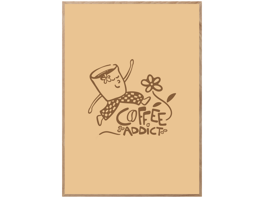 COFFEE ADDICT POSTER