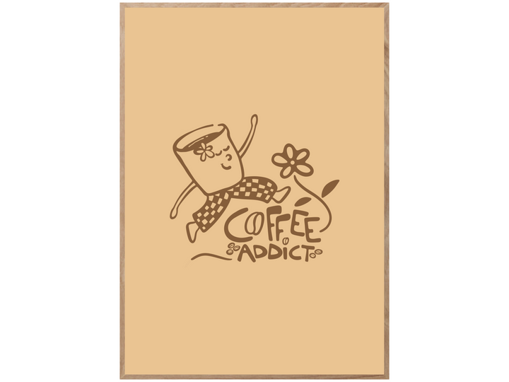 COFFEE ADDICT POSTER