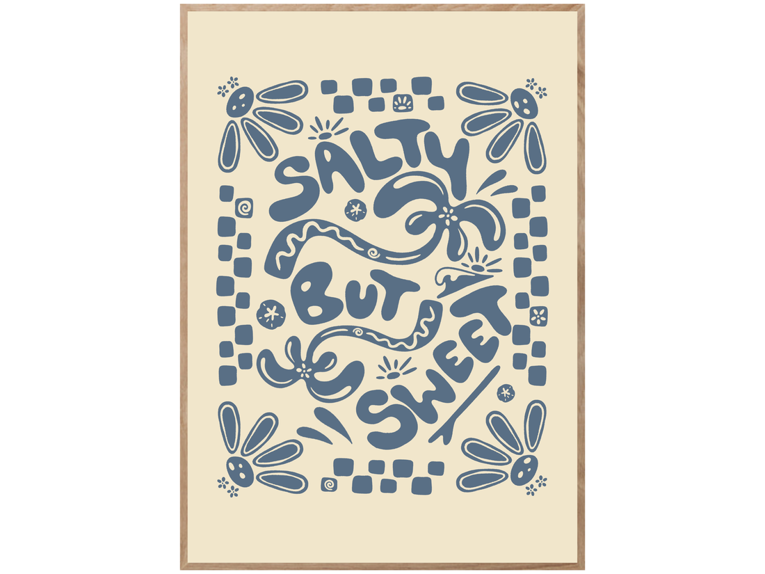 SALTY BUT SWEET POSTER