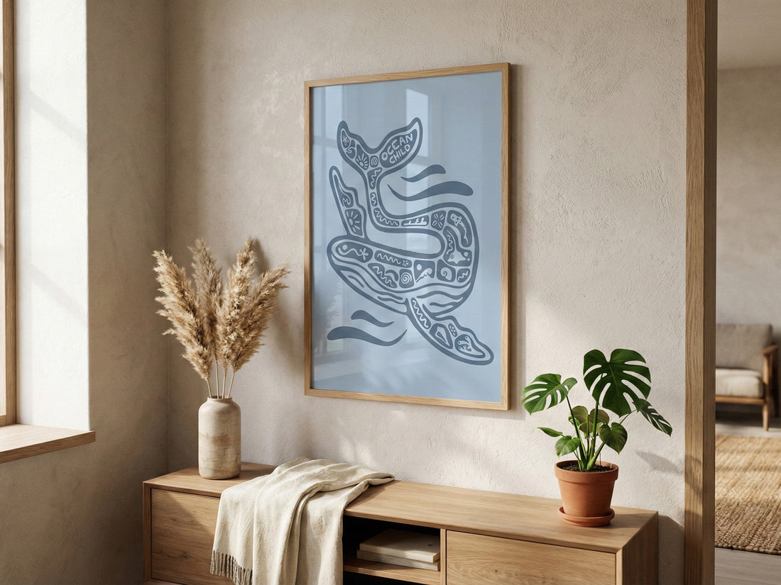 WHALE HARMONY POSTER
