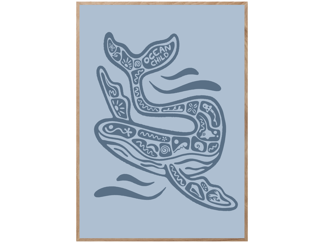 WHALE HARMONY POSTER