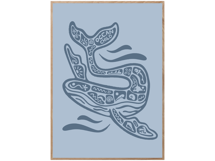 WHALE HARMONY POSTER